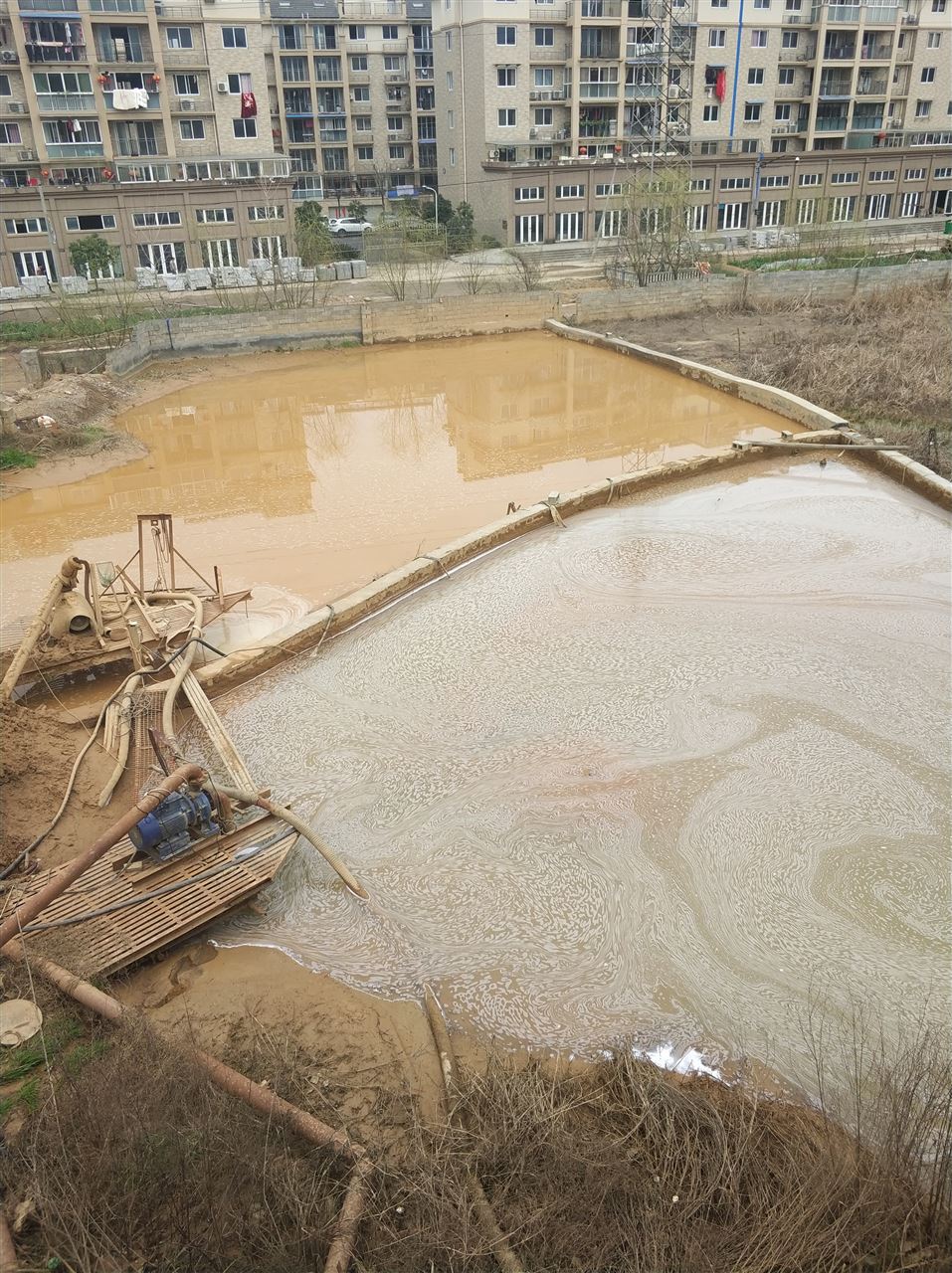 西陵沉淀池淤泥清理-厂区废水池淤泥清淤