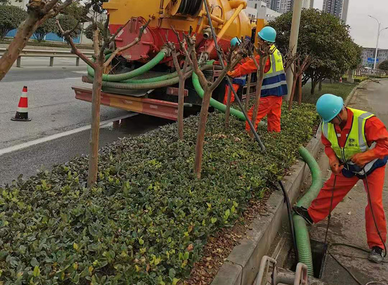 西陵市政管道清淤